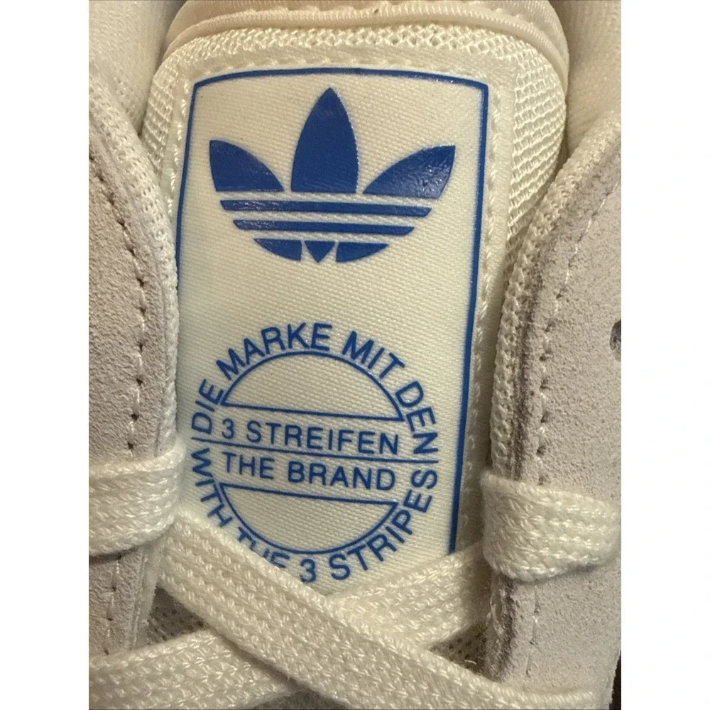 Adidas Gazelle Sala Men 13 / Women 14 JR3839 White & Blue - New in the Box NiB